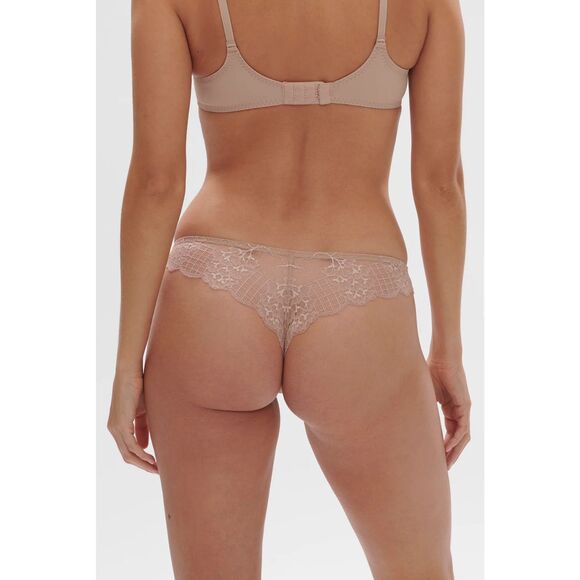 Simone Perele NWT Reve Scalloped Lace Tanga Panty XL(5) - Picture 5 of 8